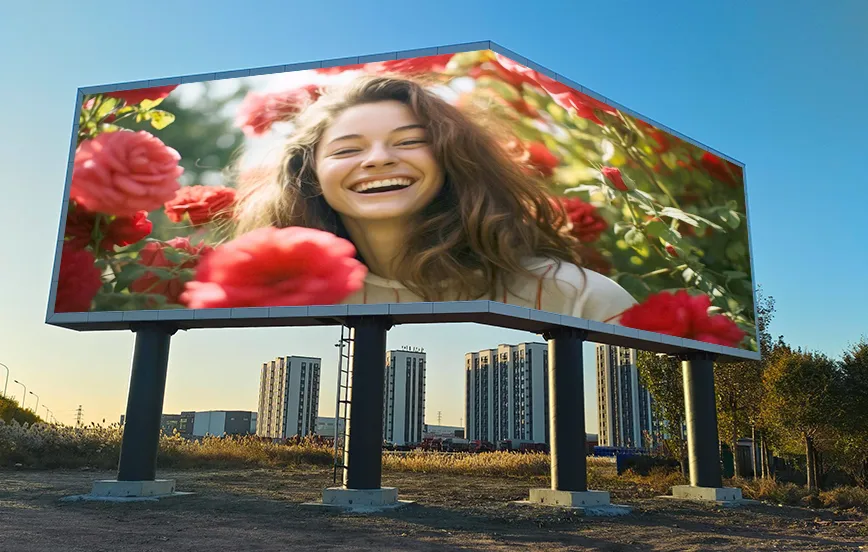 Tela de canto de pilar externo